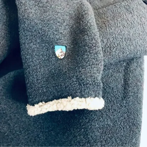 Kuhl Alfpaca Fleece Ingrid Quarter Zip Pullover Sweater-Size Small - Picture 7 of 13